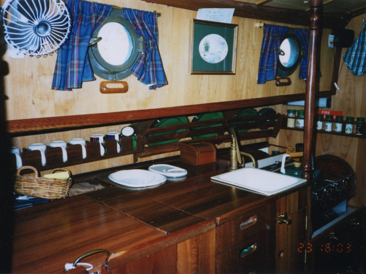 An Old Captivity galley